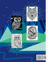 Owls and More Coloring Book