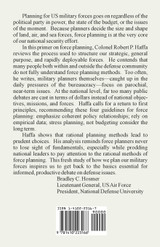 Rational Methods, Prudent Choices