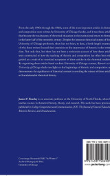 Rhetoric at the University of Chicago