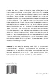 Chinese New Media Cultures in Transition
