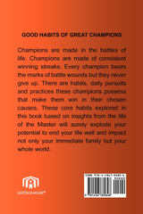 Good Habits of Great Champions Good Habits of Great Champions