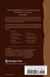 Three Simple Rules for Chritian Living Leader Guide Three Simple Rules for Chritian Living Leader Guide