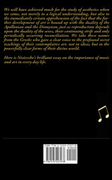 The Birth of Tragedy Out of the Spirit of Music The Birth of Tragedy Out of the Spirit of Music
