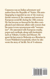 The Memoirs of Jacques Casanova de Seingalt Vol. 5 in London and Moscow