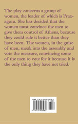 The Ecclesiazusae -0r- Women in Council The Ecclesiazusae -0r- Women in Council