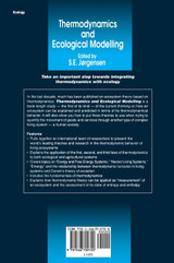 Thermodynamics and Ecological Modelling Thermodynamics and Ecological Modelling