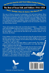 The Best of Texas Folk and Folklore