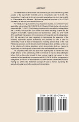 The Authenticity of the Parable of the Wheat and the Tares and Its Interpretation