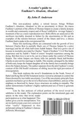 Faulkner's Absalom, Absalom! Faulkner's Absalom, Absalom!
