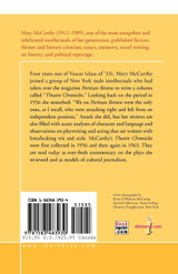 Mary McCarthy's Theatre Chronicles Mary McCarthy's Theatre Chronicles