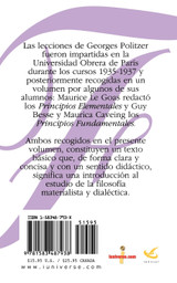 Principios Elementales y Fundamentales de Filosofia