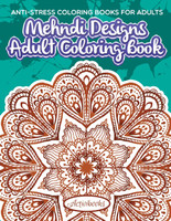 Mehndi Designs Adult Coloring Book
