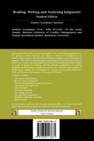Reading, Writing and Analysing Judgments