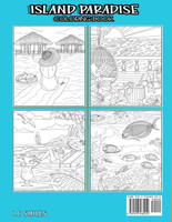 Island Paradise Coloring Book