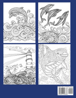 Dolphin Coloring Book