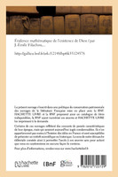 Évidence mathématique de l'existence de Dieu