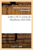 Lettre à M. le comte de Montlosier