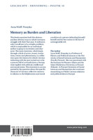 Memory as Burden and Liberation