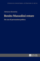 Benito Mussolini retore