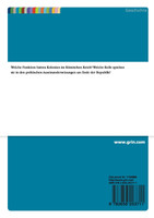 Kolonien im Römischen Reich mit besonderer Berücksichtigung der Zeit der Gracchen