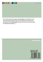 Die Jenaplan-Schule in der (Vor-) Kriegszeit
