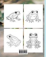 Frog Coloring Book