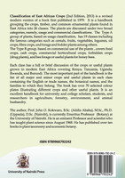 Classification of East African Crops. Second Edition