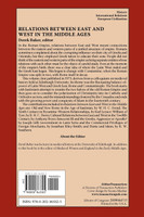 Relations Between East and West in the Middle Ages
