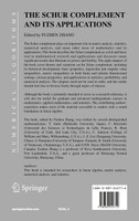 The Schur Complement and Its Applications