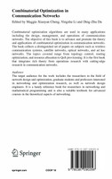 Combinatorial Optimization in Communication Networks