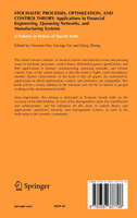 Stochastic Processes, Optimization, and Control Theory