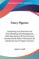 Fancy Pigeons