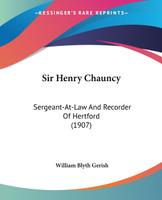Sir Henry Chauncy