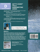 Getty-Dubay Italic Handwriting Series