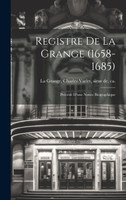 Registre de La Grange (1658-1685)