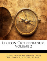 Lexicon Ciceronianum, Volume 2