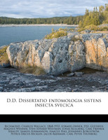 D.D. Dissertatio entomologia sistens insecta svecica
