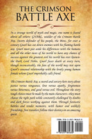 The Crimson Battle Axe