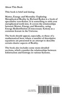 Matter, Energy and Mentality