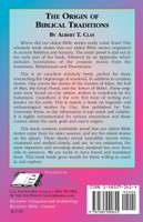 The Origin of Biblical Traditions