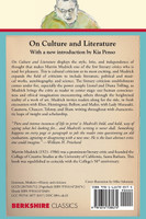 On Culture and Literature