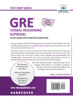 GRE Verbal Reasoning Supreme Study Guide with Practice Questions