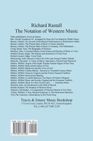 The Notation of Western Music