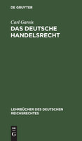 Das deutsche Handelsrecht