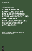 Bürgerliches Gesetzbuch mit Einführungsgesetz