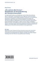 Die wahrste aller Formen - Musiktheater als Herausforderung der Literaturwissenschaft