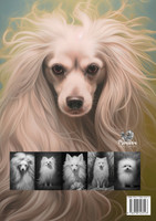 Fluffy Puppies Coloring Book for Adults