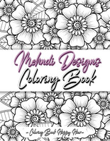 Mehndi Design Coloring Book