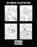 Livre de Coloriage Adulte Jardin