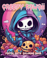 Creepy Kawaii Coloring Book